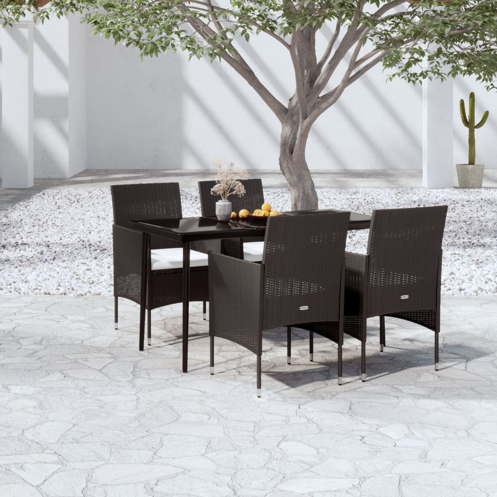 Set Mobilier De Grădină Cu Perne, 3 Piese,