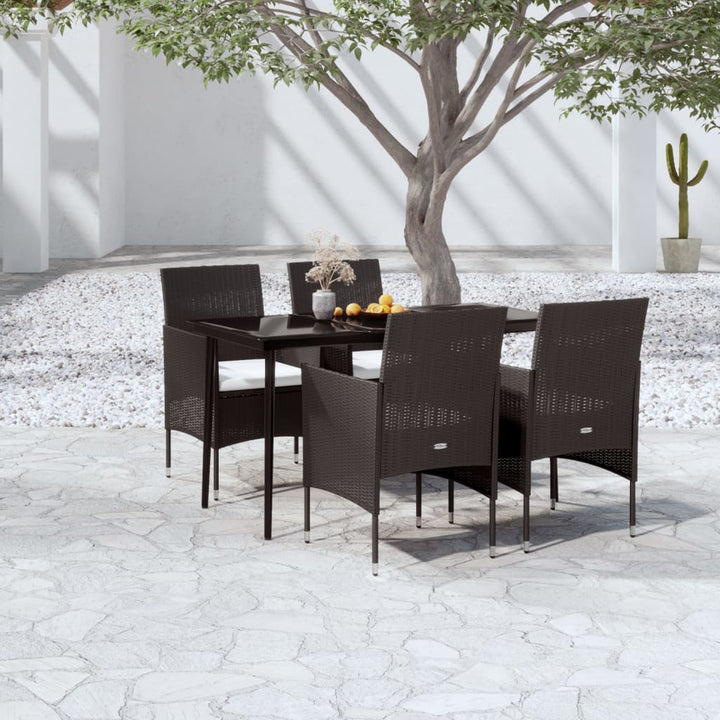 Set Mobilier De Grădină Cu Perne, 3 Piese,