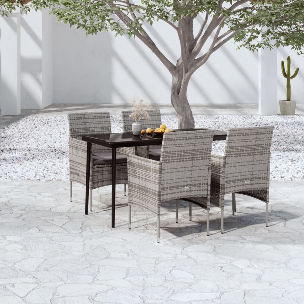 Set Mobilier De Grădină Cu Perne, 3 Piese,