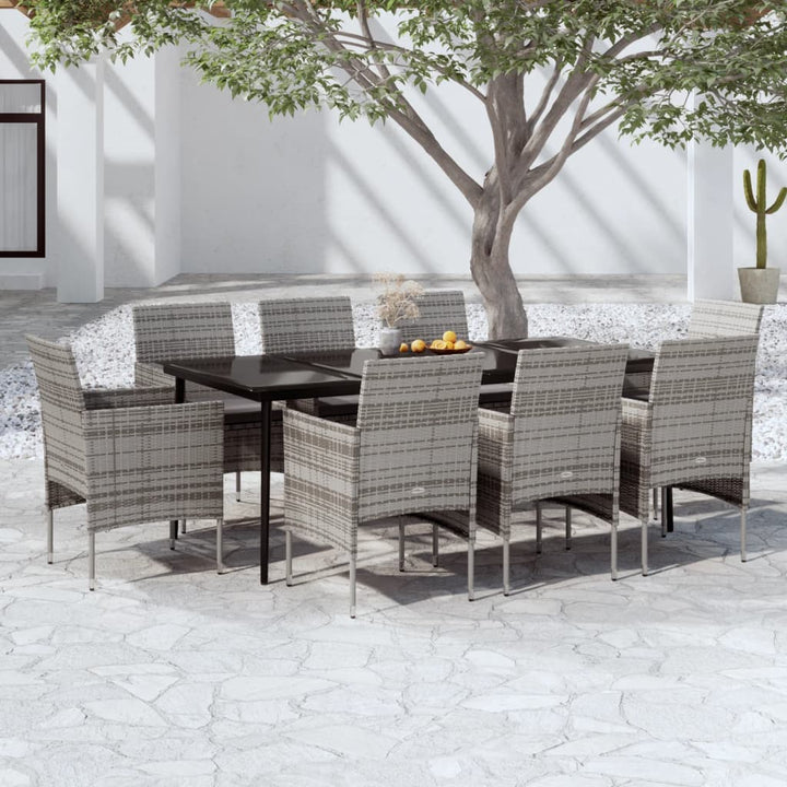 Set Mobilier De Grădină Cu Perne, 3 Piese,