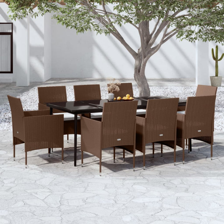 Set Mobilier De Grădină Cu Perne, 3 Piese,