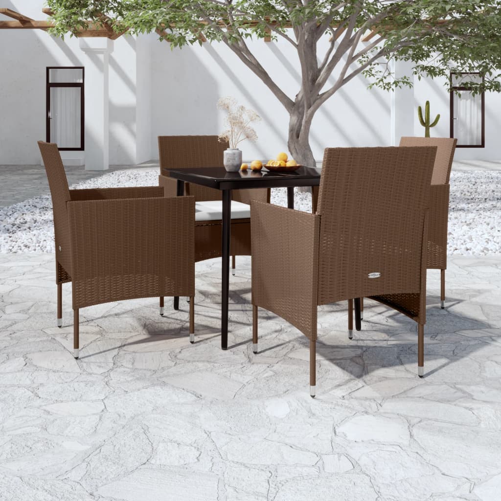 Set Mobilier De Grădină Cu Perne, 3 Piese,