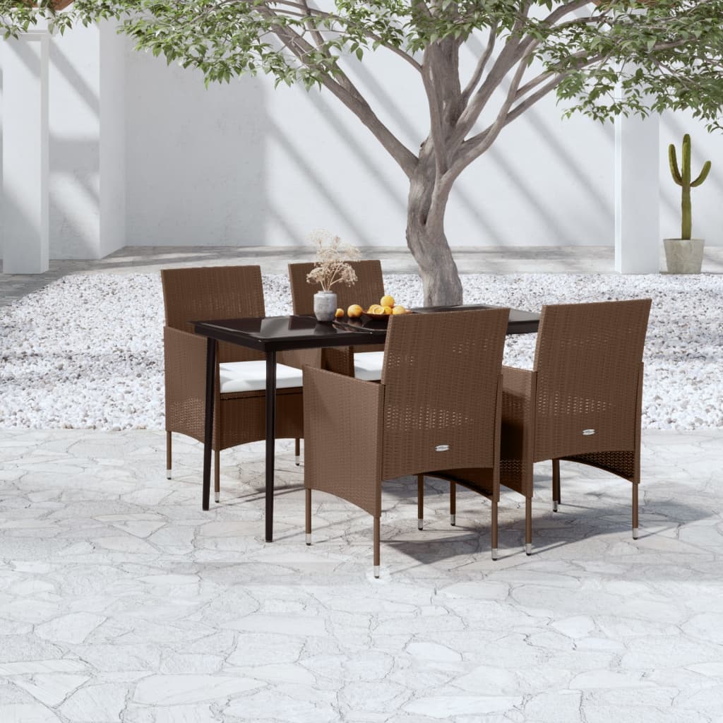 Set Mobilier De Grădină Cu Perne, 3 Piese,