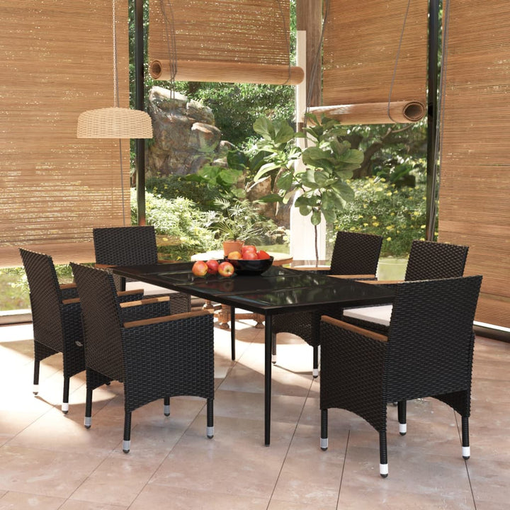 Set Mobilier De Grădină, Cu Perne, 3 Piese,