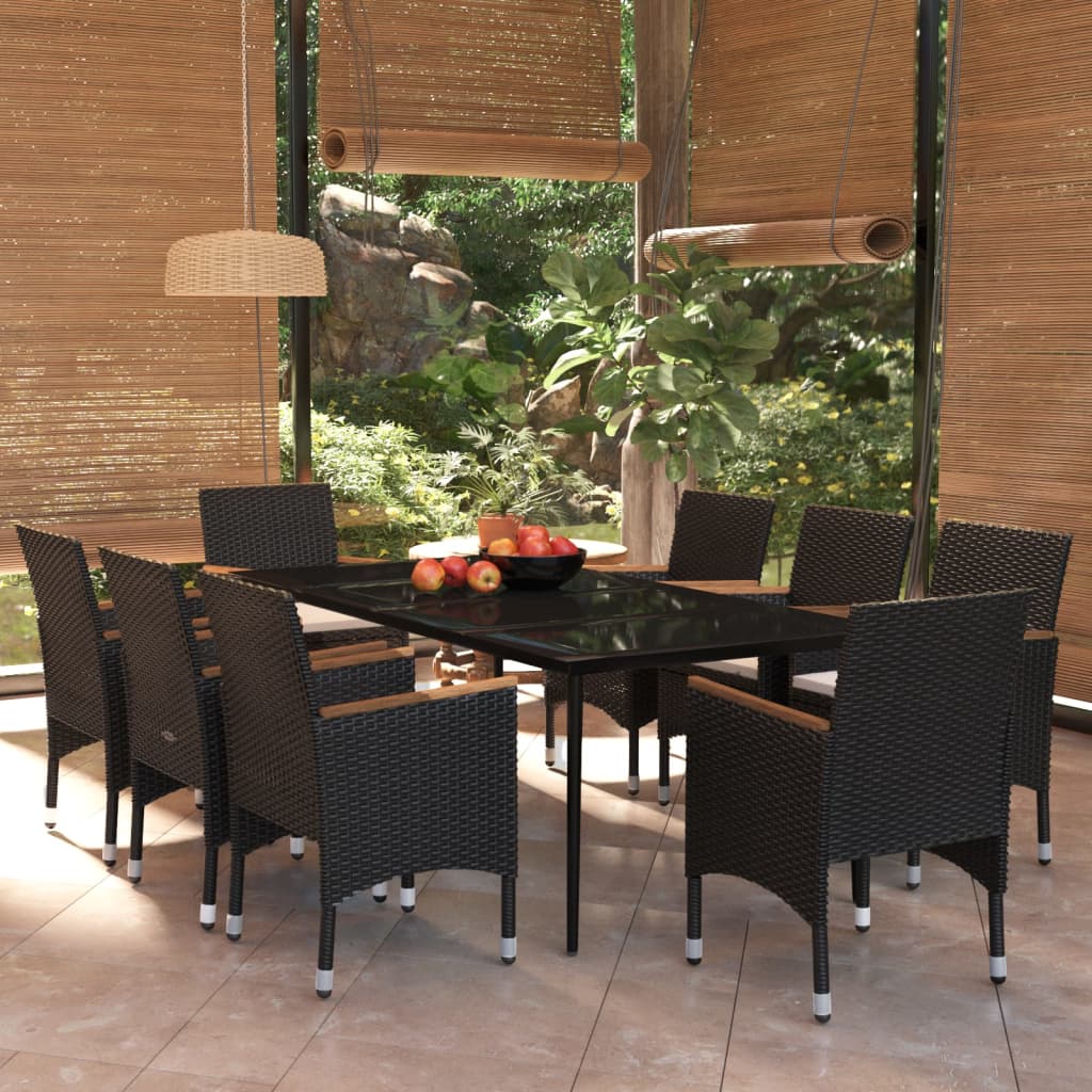 Set Mobilier De Grădină, Cu Perne, 3 Piese,