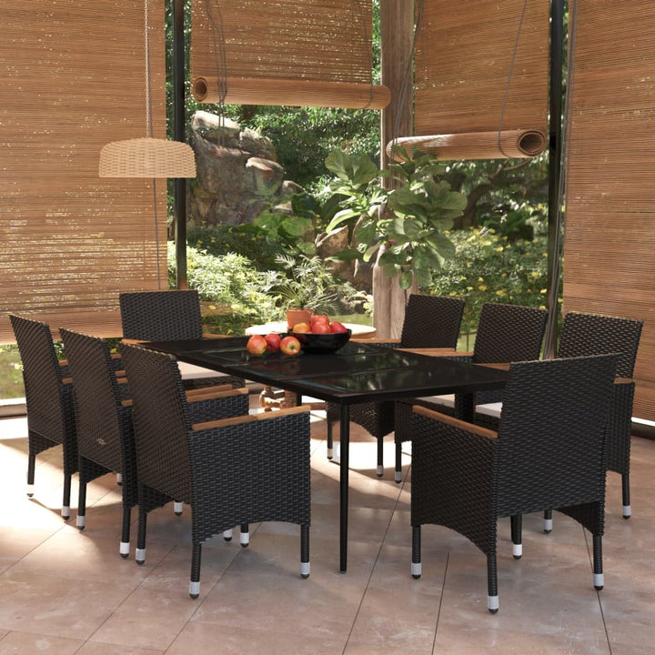 Set Mobilier De Grădină, Cu Perne, 3 Piese,