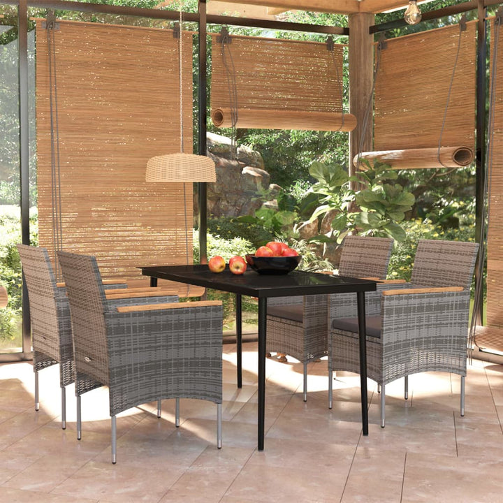 Set Mobilier De Grădină, Cu Perne, 3 Piese,