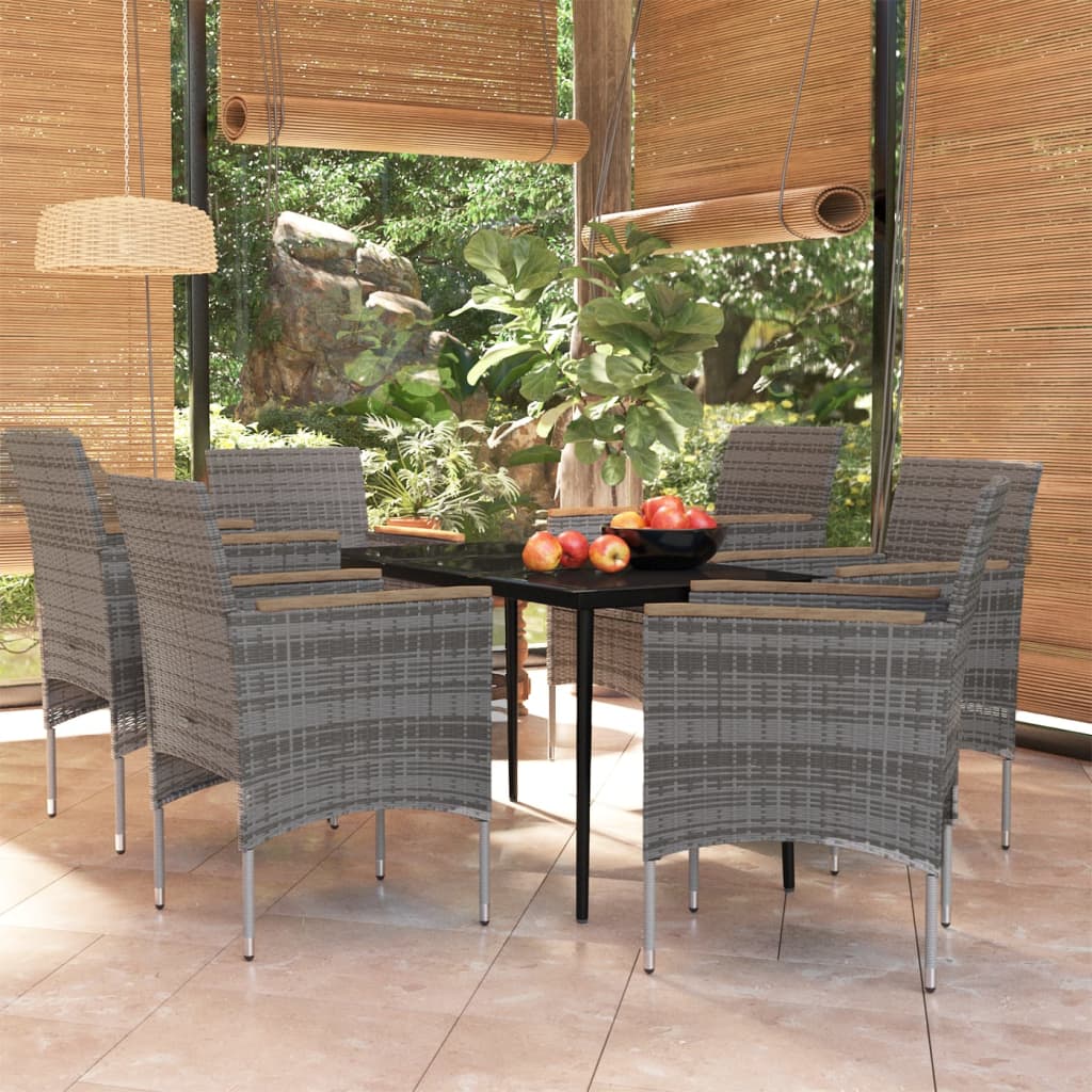 Set Mobilier De Grădină, Cu Perne, 3 Piese,