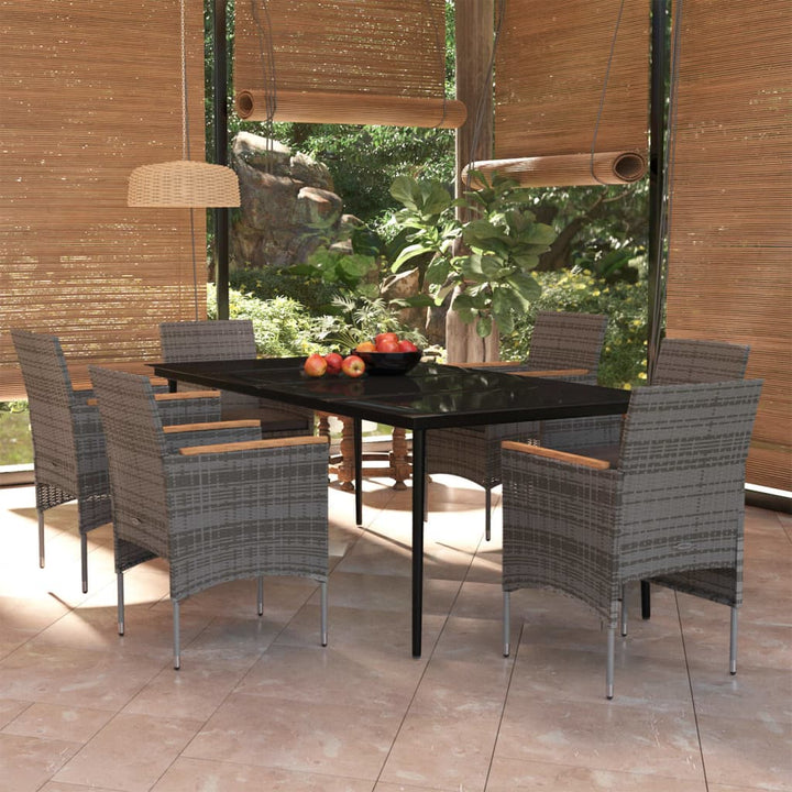Set Mobilier De Grădină, Cu Perne, 3 Piese,
