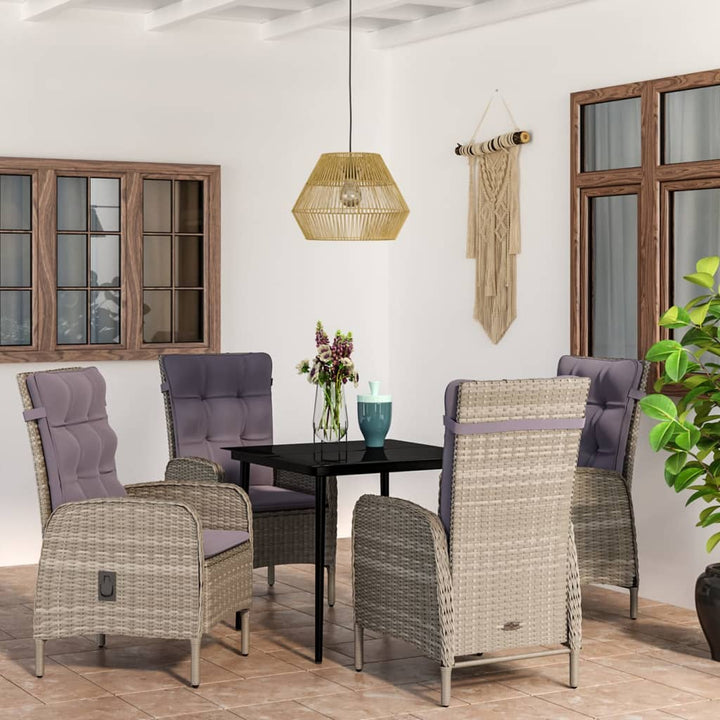 Set Mobilier De Grădină, Cu Perne, 3 Piese,