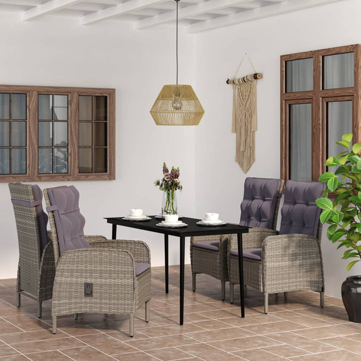 Set Mobilier De Grădină, Cu Perne, 3 Piese,