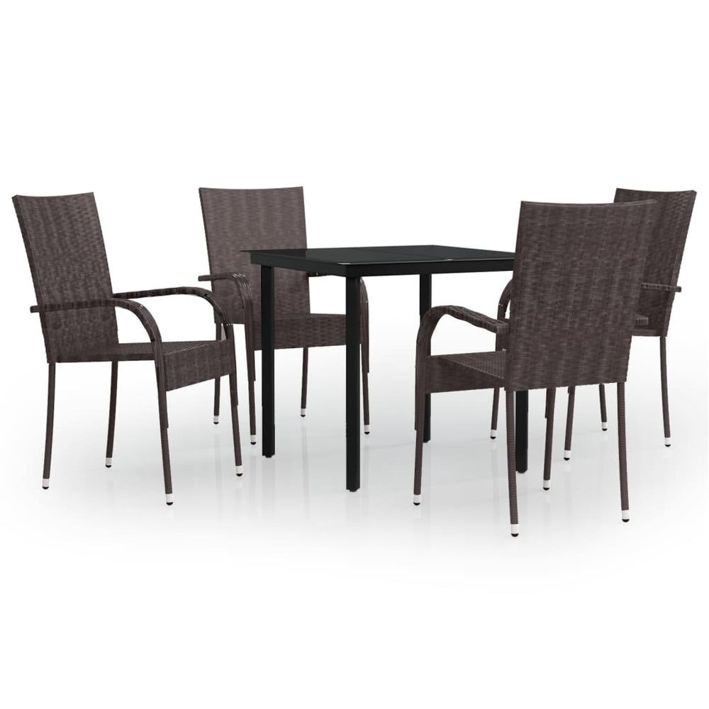 Set Mobilier De Grădină, 5 Piese,