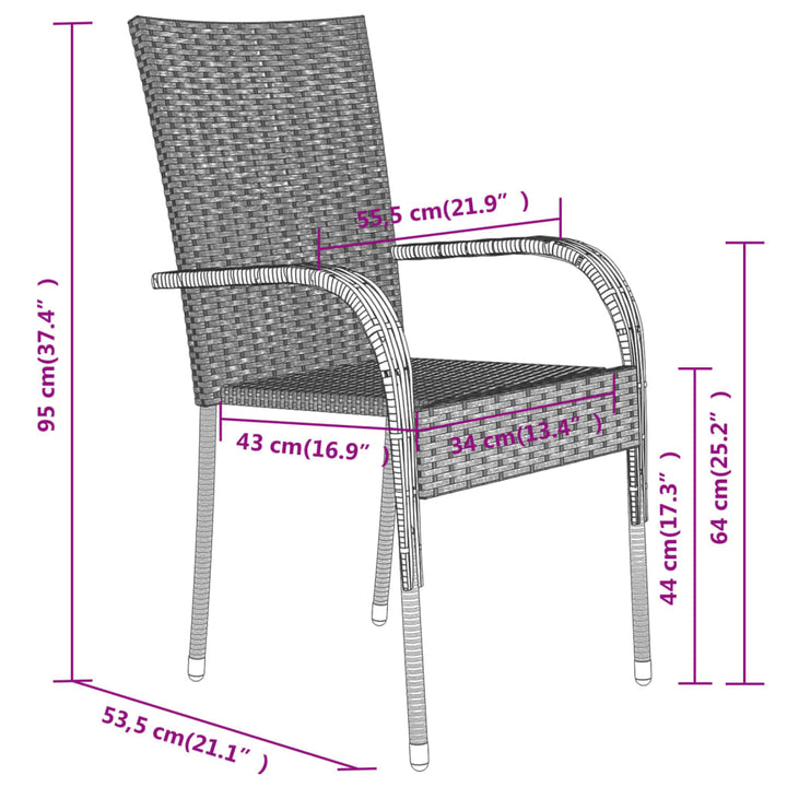 Set Mobilier De Grădină, 5 Piese,