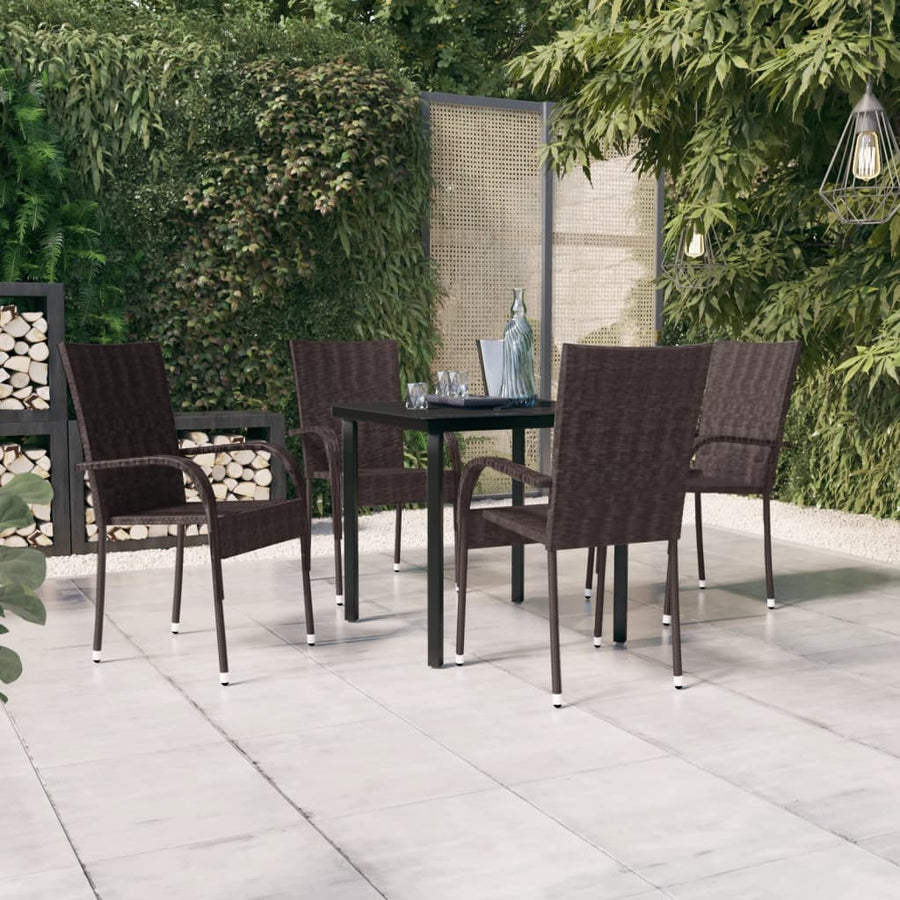 Set Mobilier De Grădină, 5 Piese,