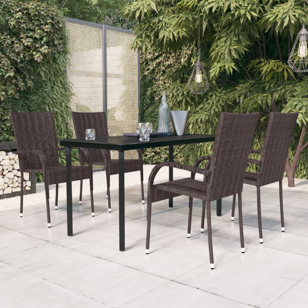 Set Mobilier De Grădină, 5 Piese,