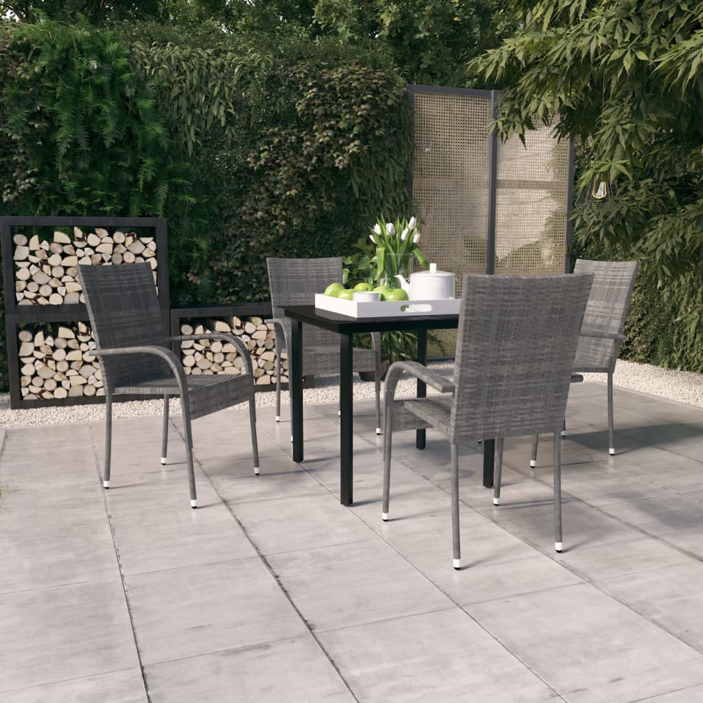 Set Mobilier De Grădină, 5 Piese,