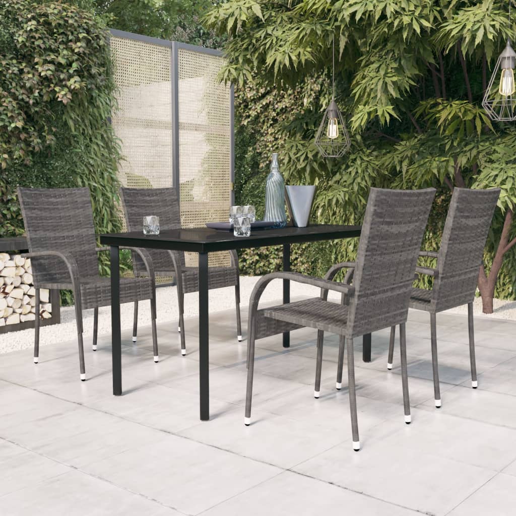 Set Mobilier De Grădină, 5 Piese,