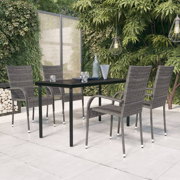Set Mobilier De Grădină, 5 Piese,