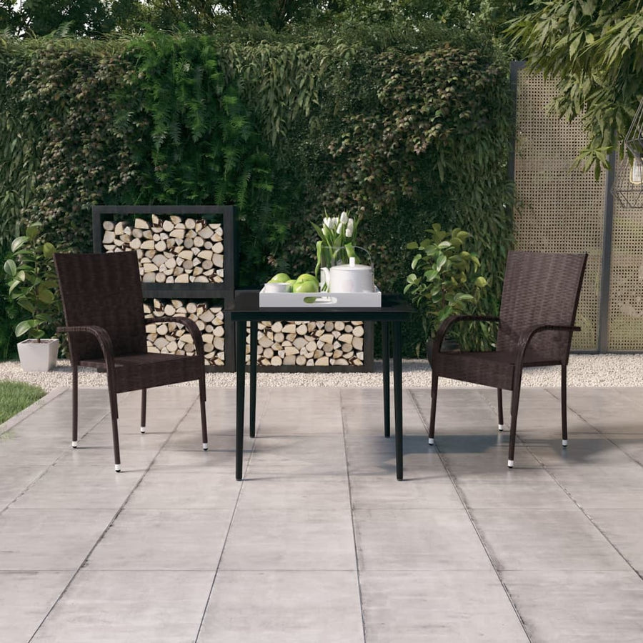 Set Mobilier De Grădină, 3 Piese,