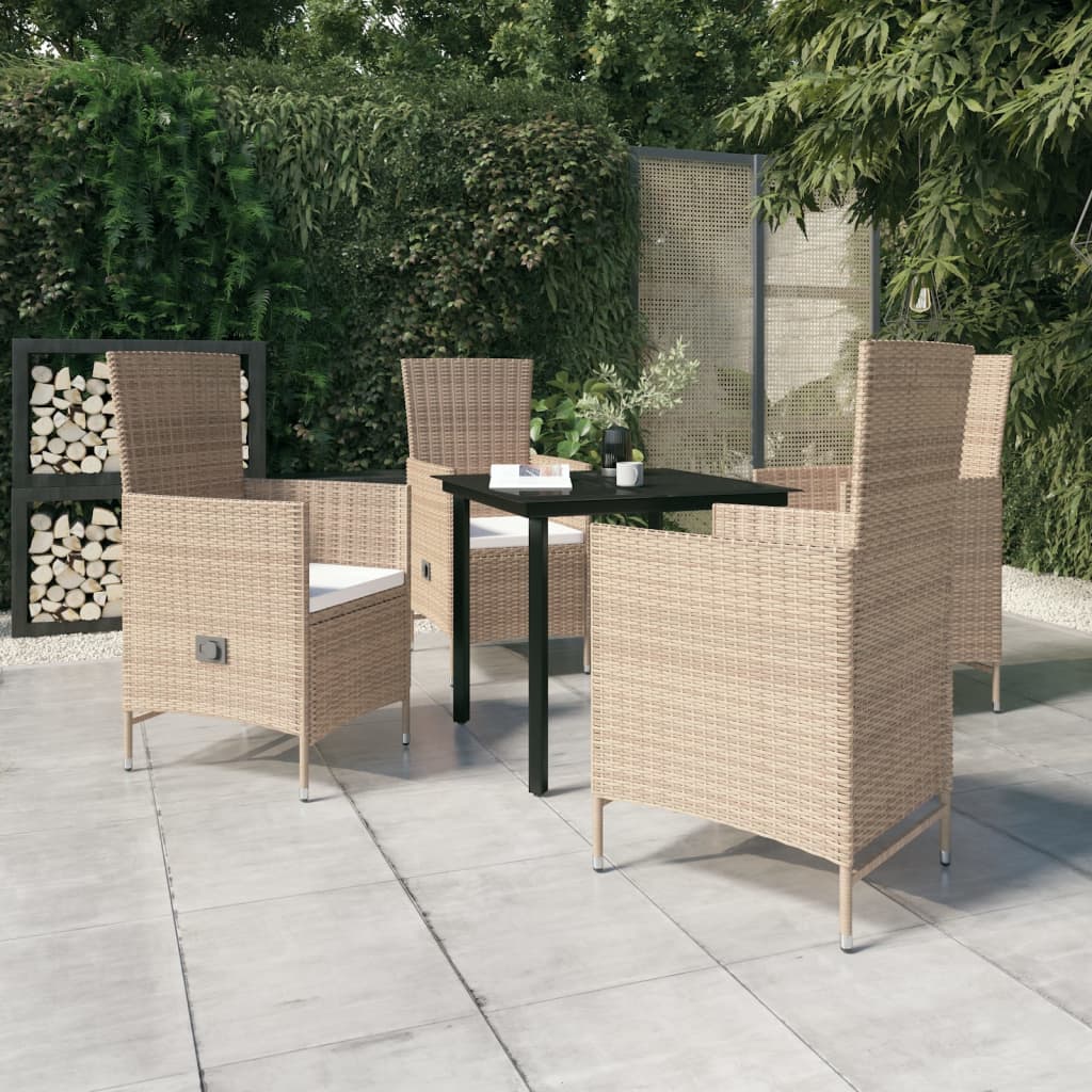 Set Mobilier Pentru Grădină, Cu Perne, 3 Piese, Gri