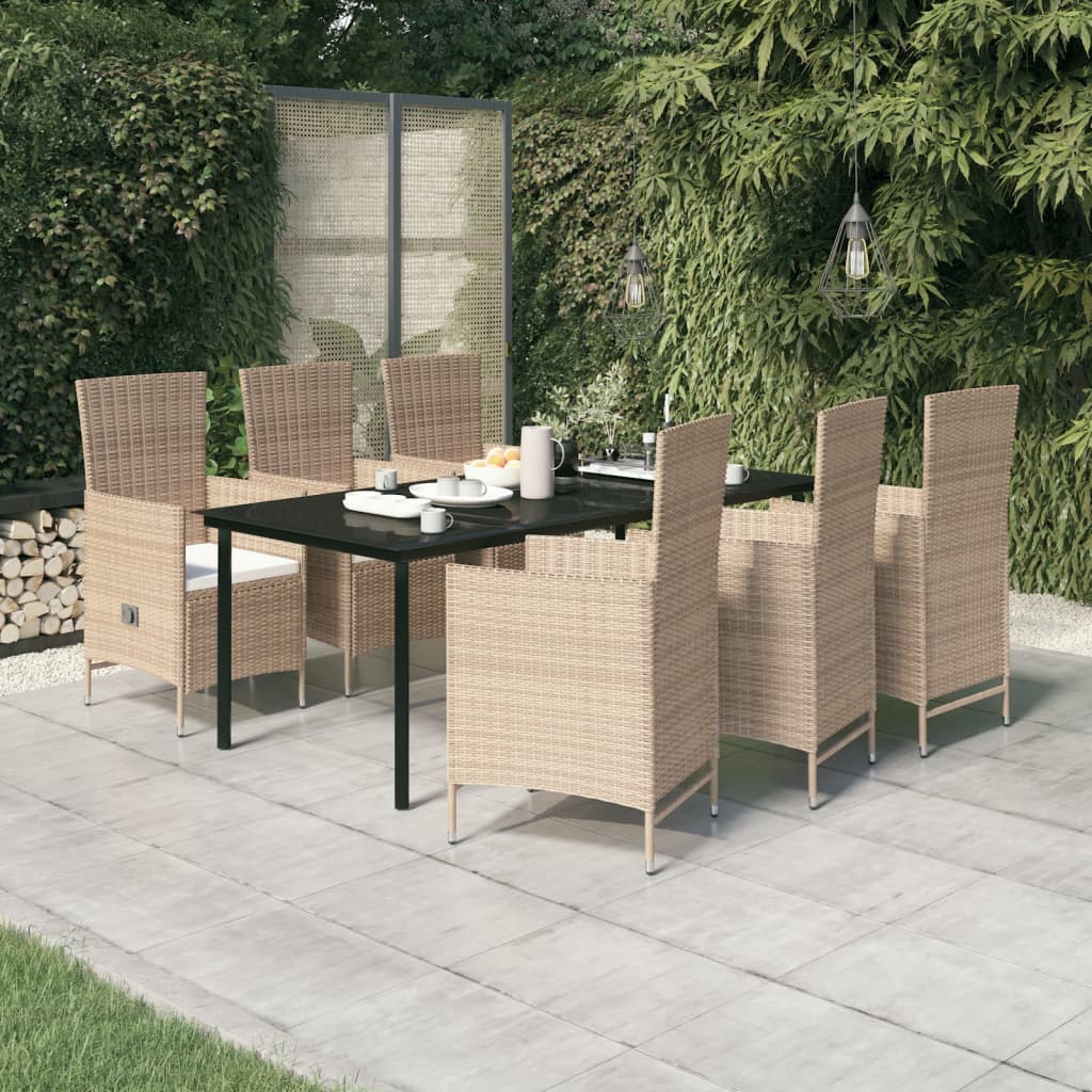 Set Mobilier Pentru Grădină, Cu Perne, 3 Piese, Gri