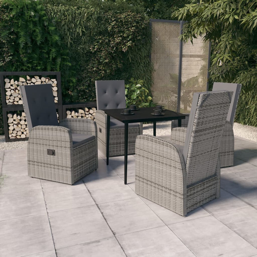Set De Mobilier Pentru Grădină, Cu Perne, 5 Piese,