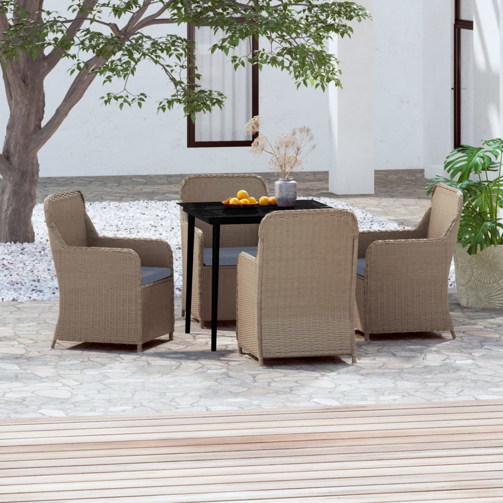 Set Mobilier De Grădină Cu Perne, 3 Piese,