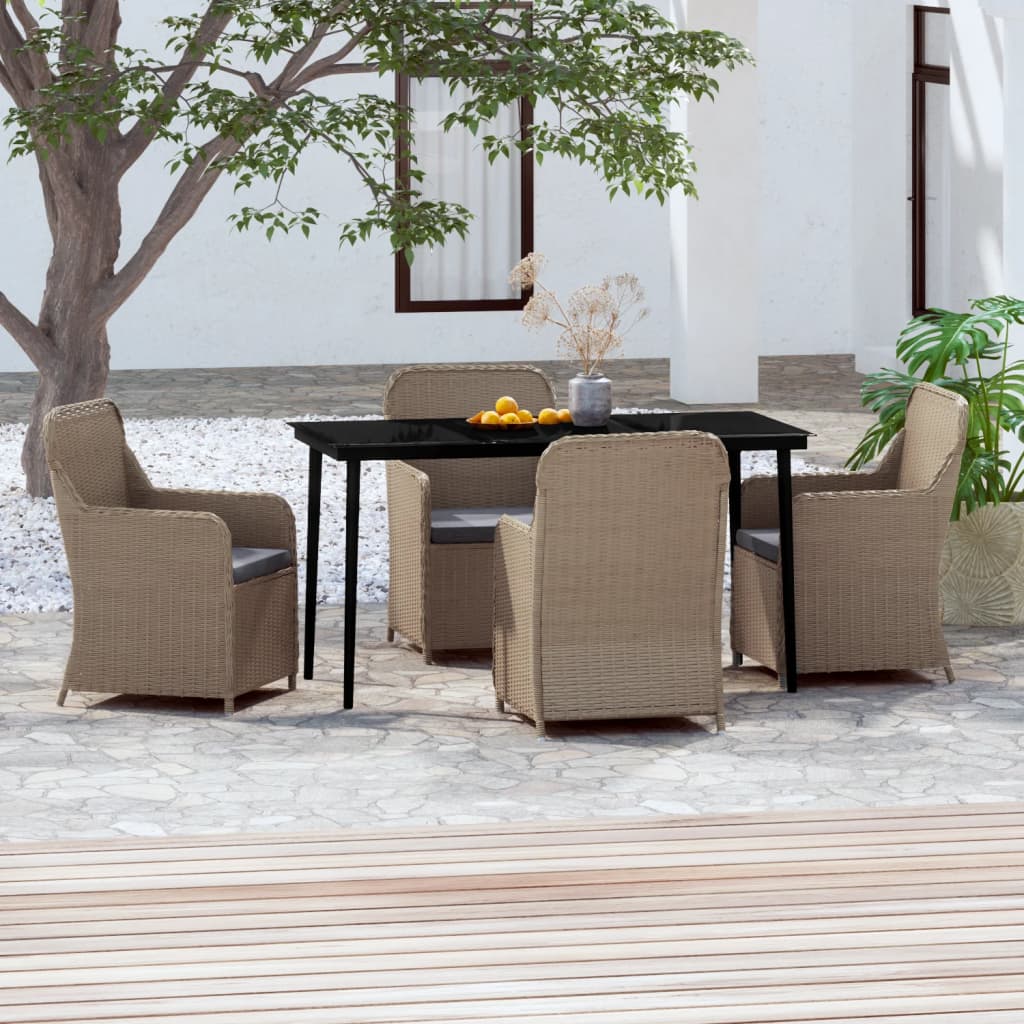 Set Mobilier De Grădină Cu Perne, 3 Piese,