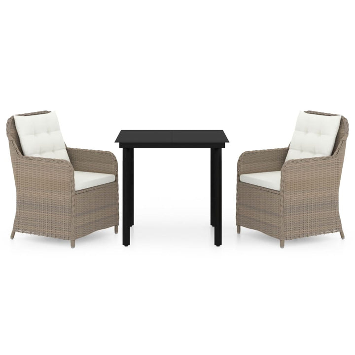 Set Mobilier Pentru Grădină, 3 Piese,