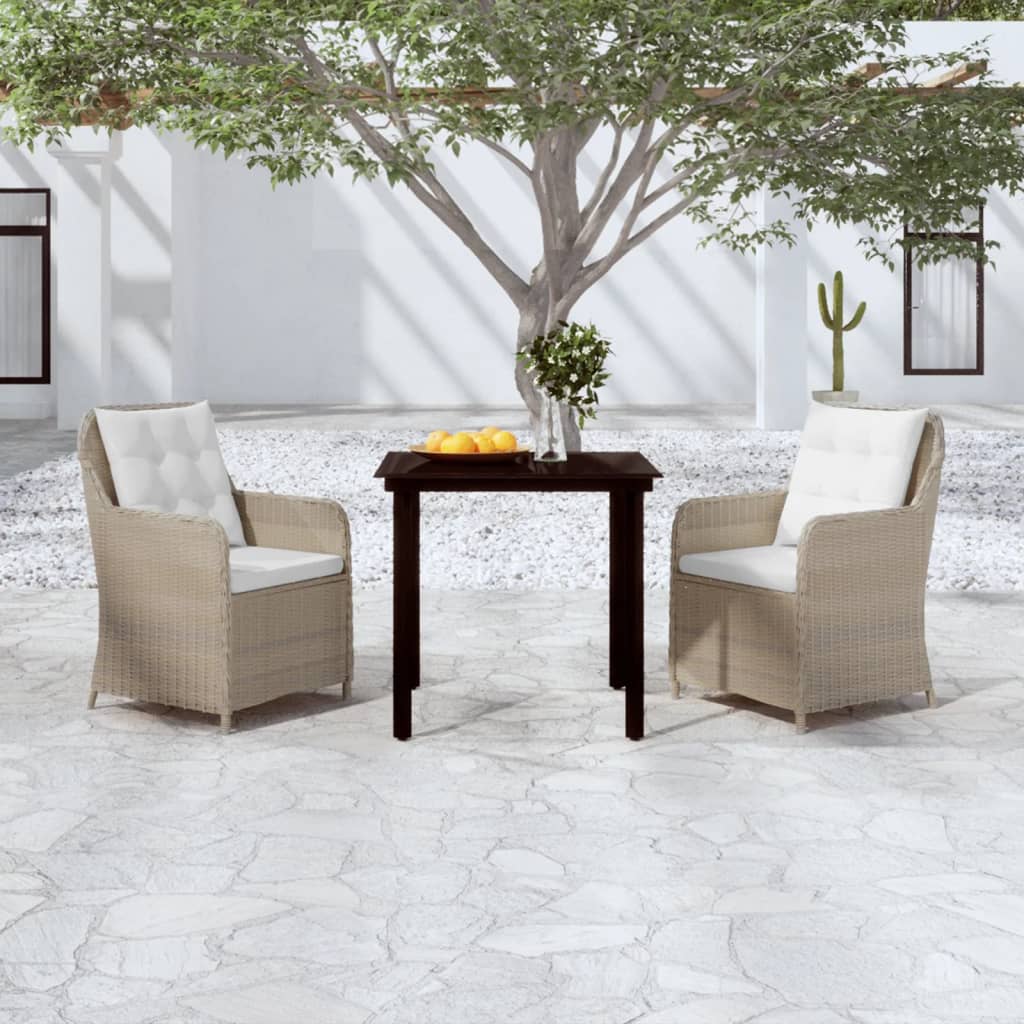 Set Mobilier Pentru Grădină, 3 Piese,