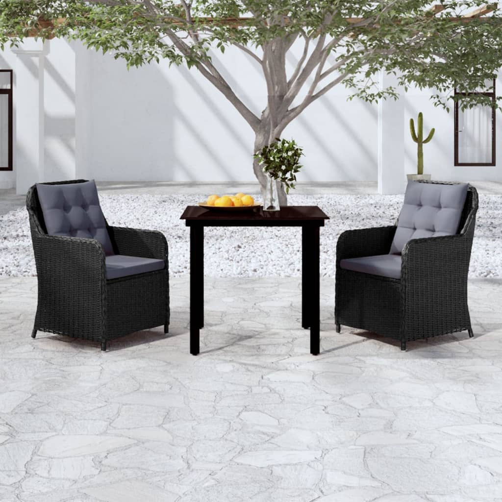 Set Mobilier Pentru Grădină, 3 Piese,