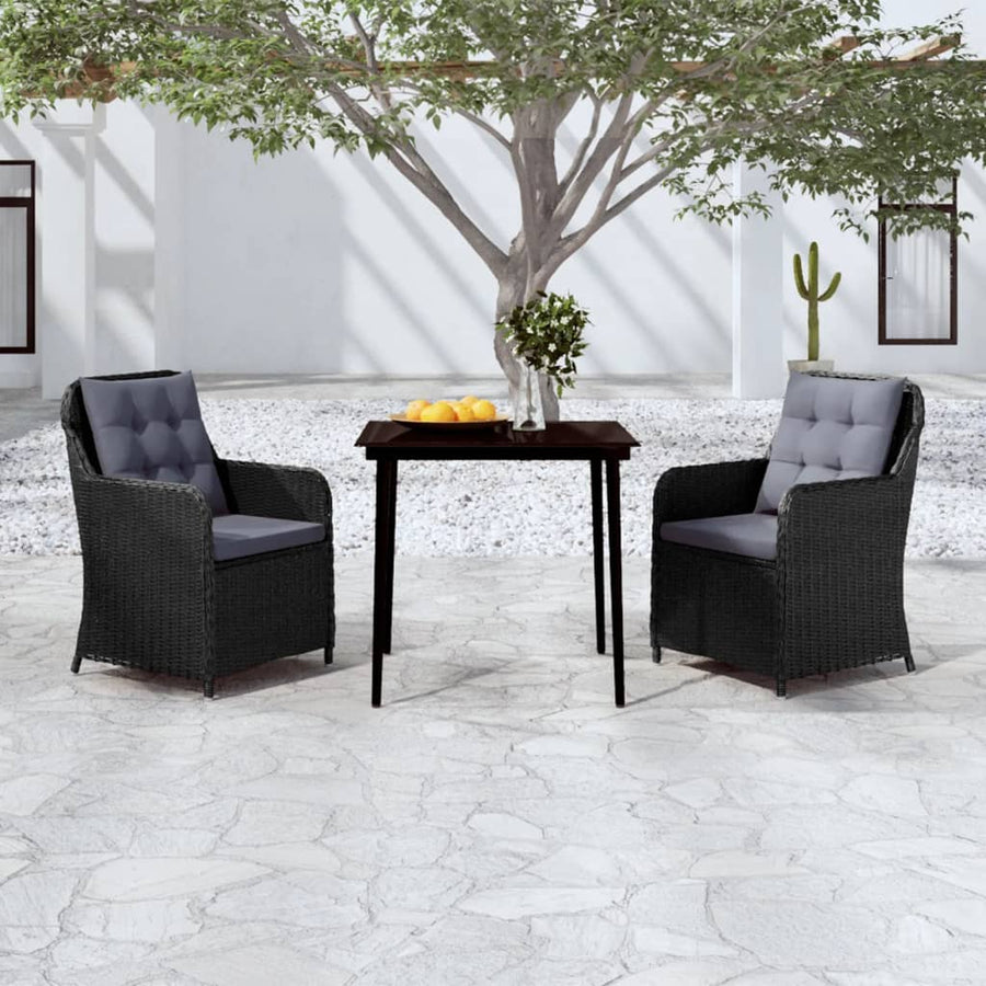 Set De Mobilier Pentru Grădină, 3 Piese,