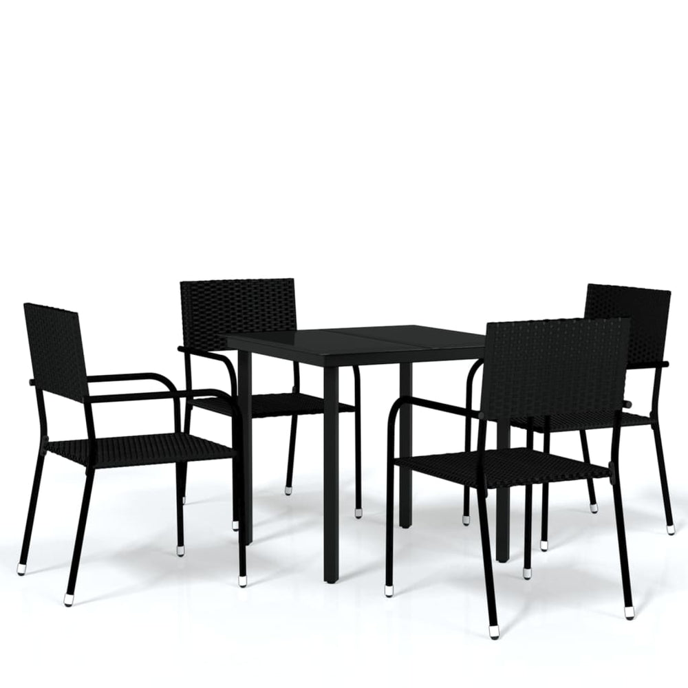 Set De Mobilier Pentru Grădină, 5 Piese,