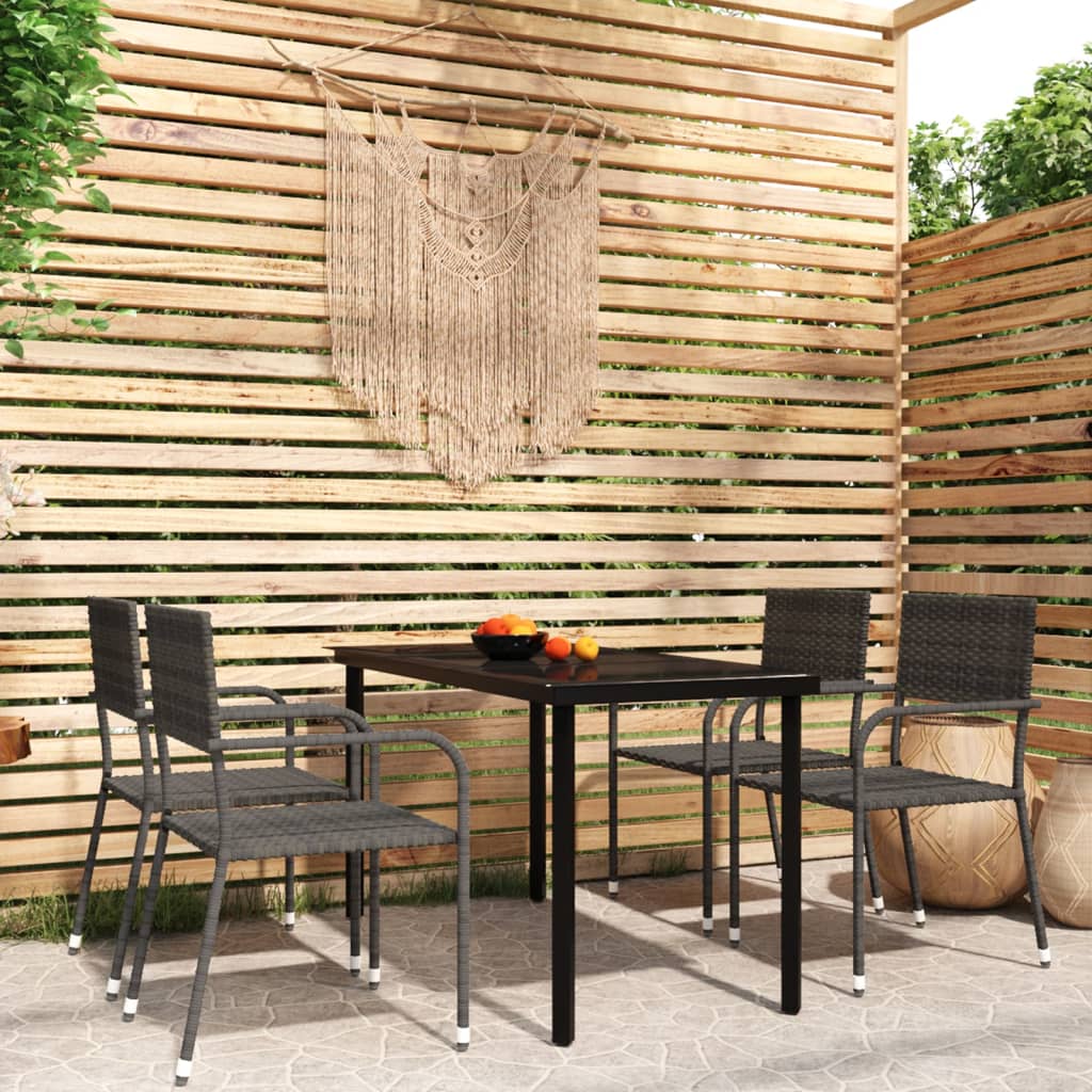Set De Mobilier Pentru Grădină, 5 Piese,