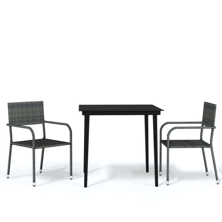Set Mobilier Pentru Grădină, 3 Piese,