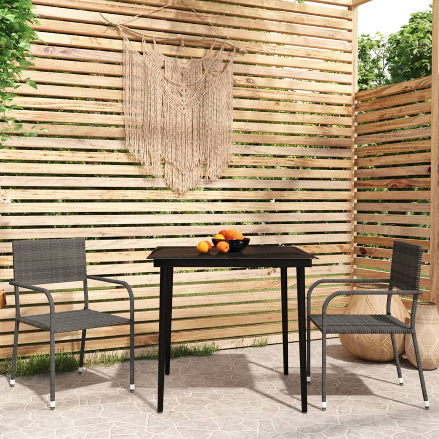 Set Mobilier Pentru Grădină, 3 Piese,