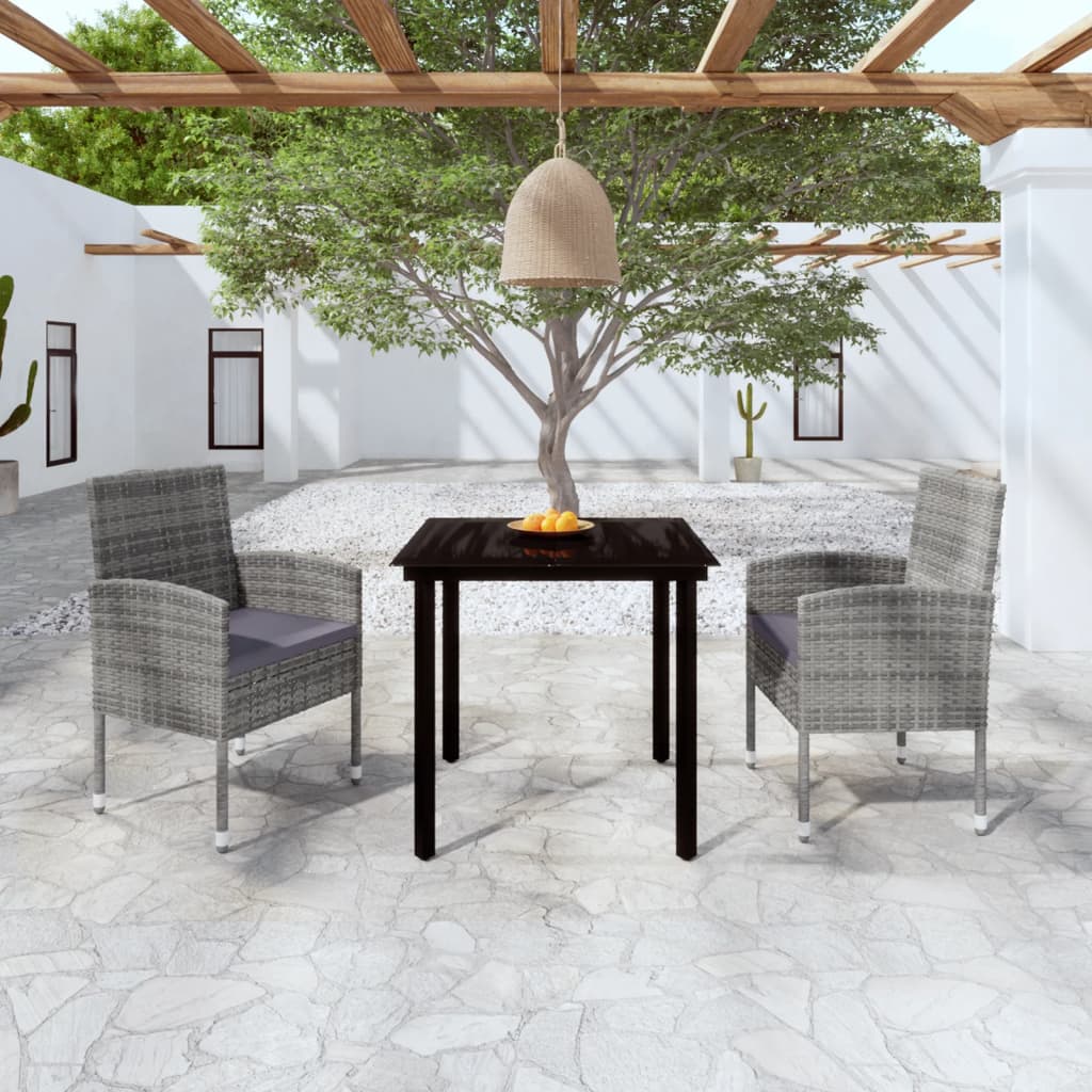 Set Mobilier De Grădină, 3 Piese,
