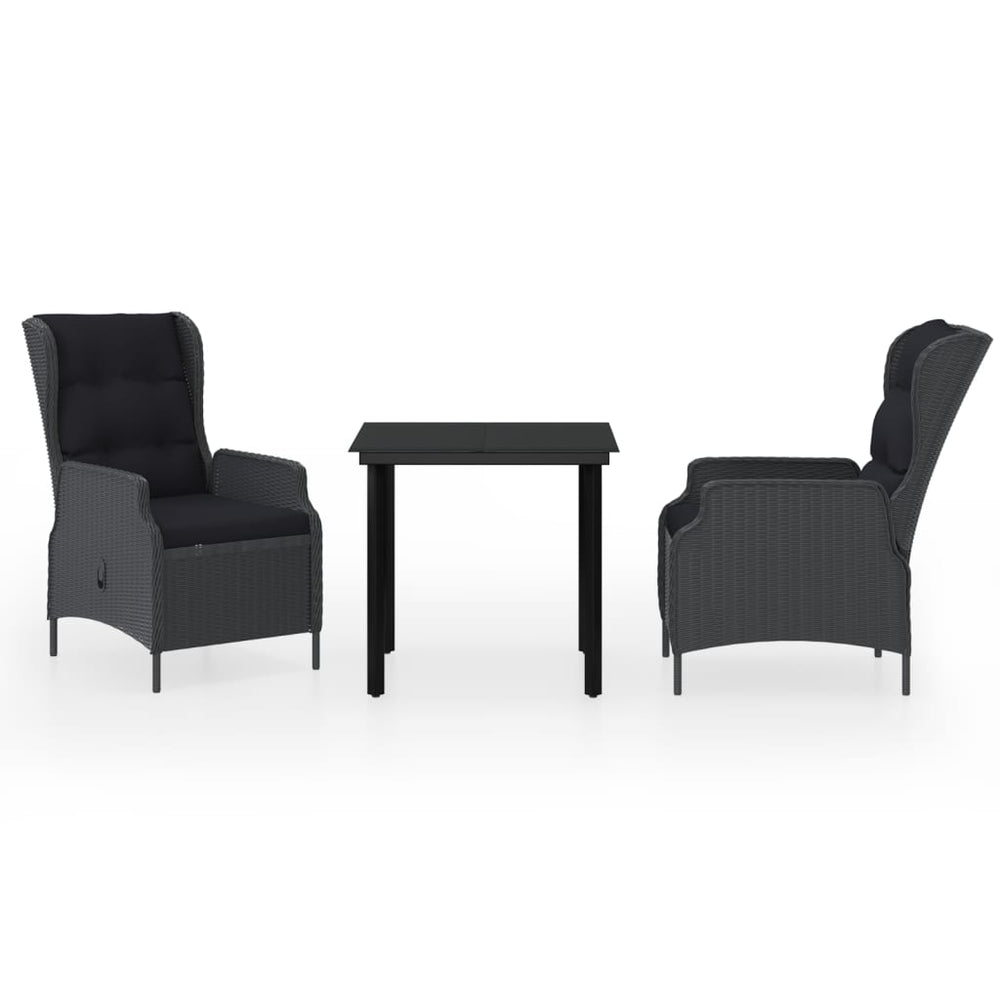 Set De Mobilier Pentru Grădină, 3 Piese,
