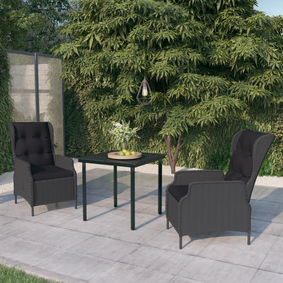 Set De Mobilier Pentru Grădină, 3 Piese,