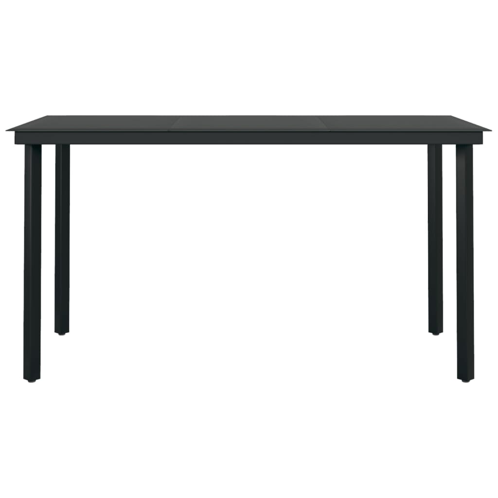 Set Mobilier De Grădină Cu Perne, 7 Piese, Poliratan Și Sticlă