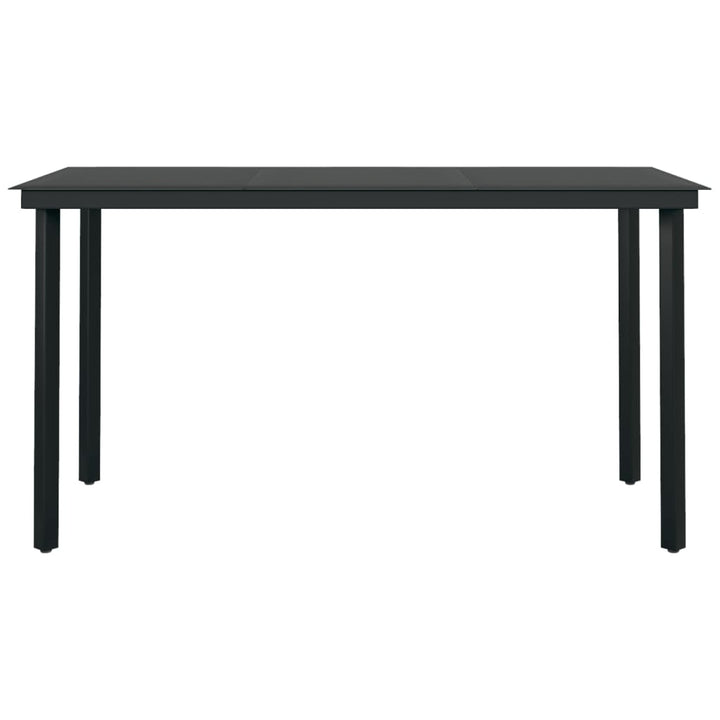 Set Mobilier De Grădină Cu Perne, 7 Piese, Poliratan Și Sticlă