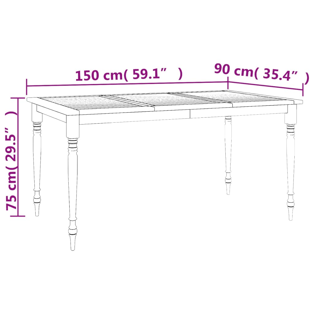 Set Mobilier De Grădină Cu Perne, 5 Piese, Lemn Masiv De Tec