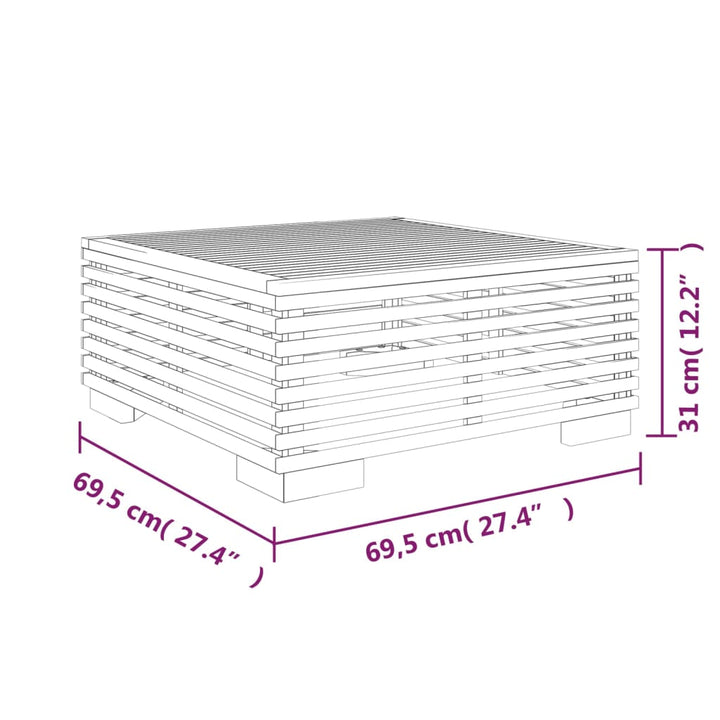 Set Mobilier Grădină Cu Perne, 6 Piese, Lemn Masiv De Tec