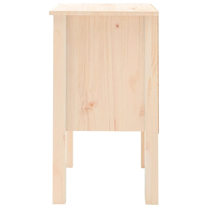 Noptiere, 40X35X61,5 Cm, Lemn Masiv De Pin