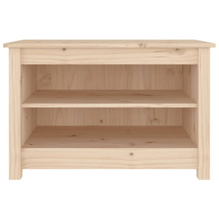Bancă Pentru Pantofi, 70X38X45,5 Cm, Lemn Masiv De Pin