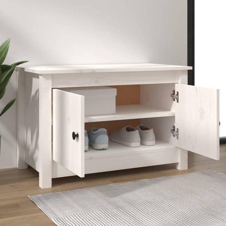 Dulap Pentru Pantofi, , 70X38X45,5 Cm, Lemn Masiv De Pin