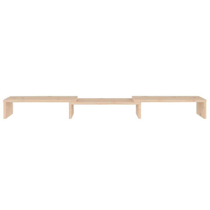 Stand Pentru Monitor, 80X24X10,5 Cm, Lemn Masiv De Pin