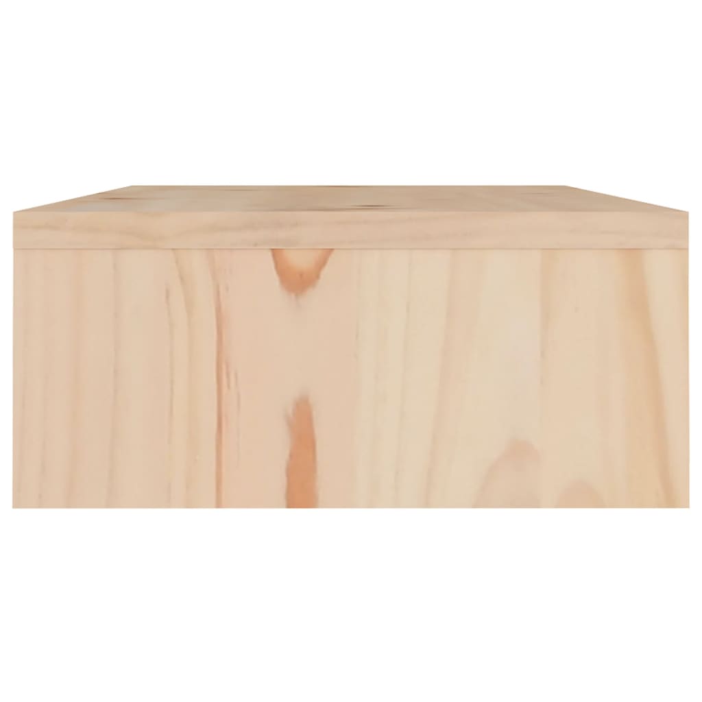 Stand Pentru Monitor, 80X24X10,5 Cm, Lemn Masiv De Pin