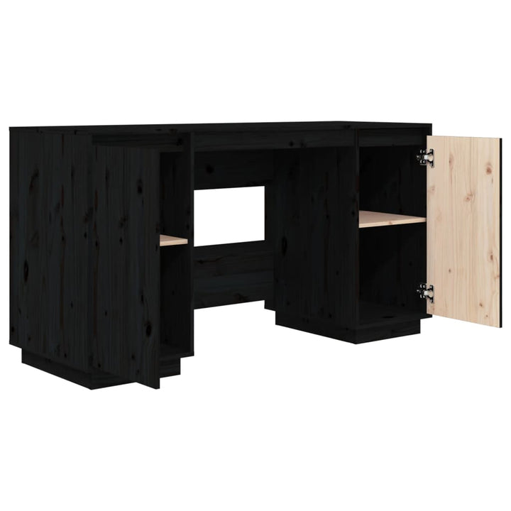 Birou, , 140X50X75 Cm, Lemn Masiv De Pin