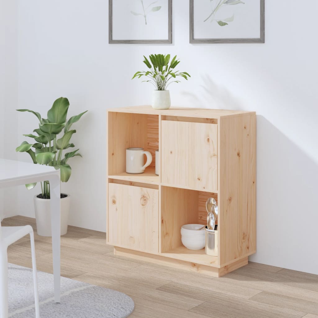 Dulap, , 74X35X80 Cm, Lemn Masiv De Pin